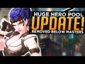 Overwatch: HUGE Hero Pools Update! - Removed From MOST Ranks!