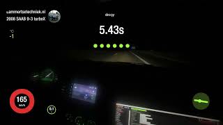 Saab 9-3 turbo X pull 100-200 on safe street map.