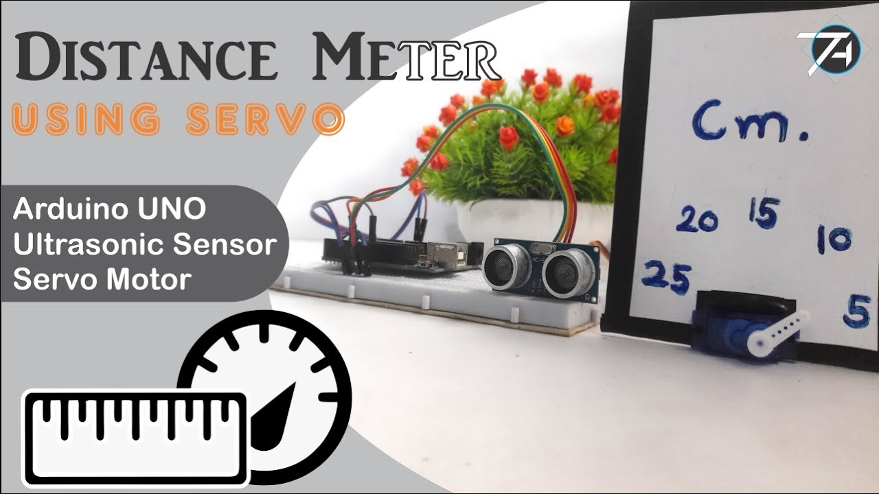 Distance Meter Using Servo | Arduino UNO - YouTube