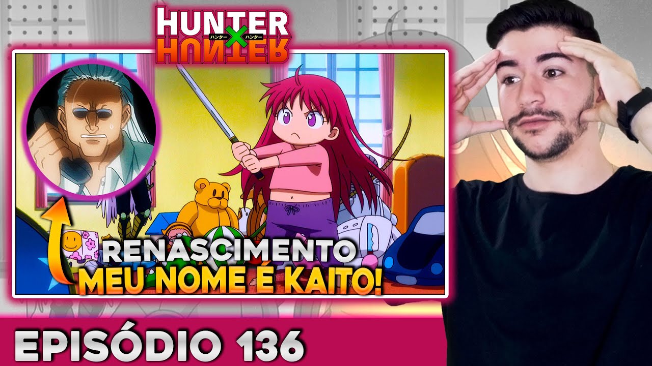 MERUEM MORRE NOS BRAÇOS DE KOMUGI! ETERNAMENTE JUNTOS!) HUNTER X HUNTER -  EPISÓDIO 135 - [REACT] 