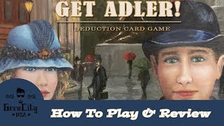 Get Adler! Deduction Card Game - How to Play and Review