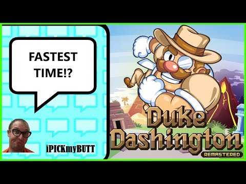 Duke Dashington Remastered [ All Levels walkthrough ] Fastest time!?