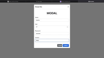 👉 Day 7: Created a Bootstrap Modal Form (Beginner Friendly Tutorial)