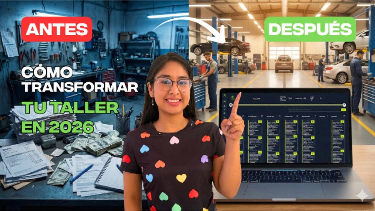 Taller mecánico en 2026: El modelo real para transformarlo 🚀