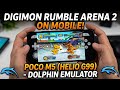 Digimon Rumble Arena 2 Gameplay in POCO M5 | Dolphin MMJR VS AetherSX2 Emulator