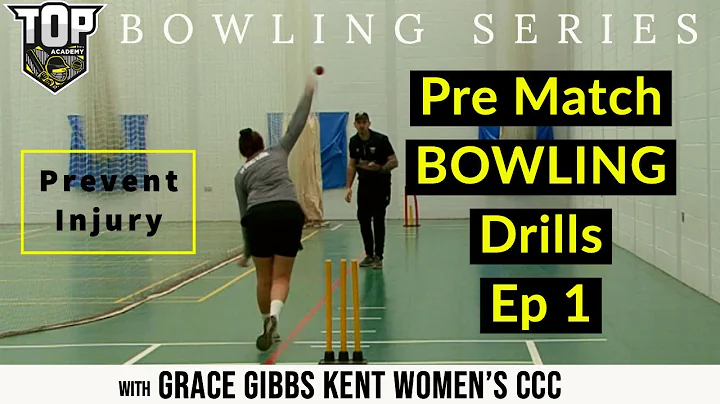 Pre Match BOWLING Drills | Grace Gibbs - Kent Wome...