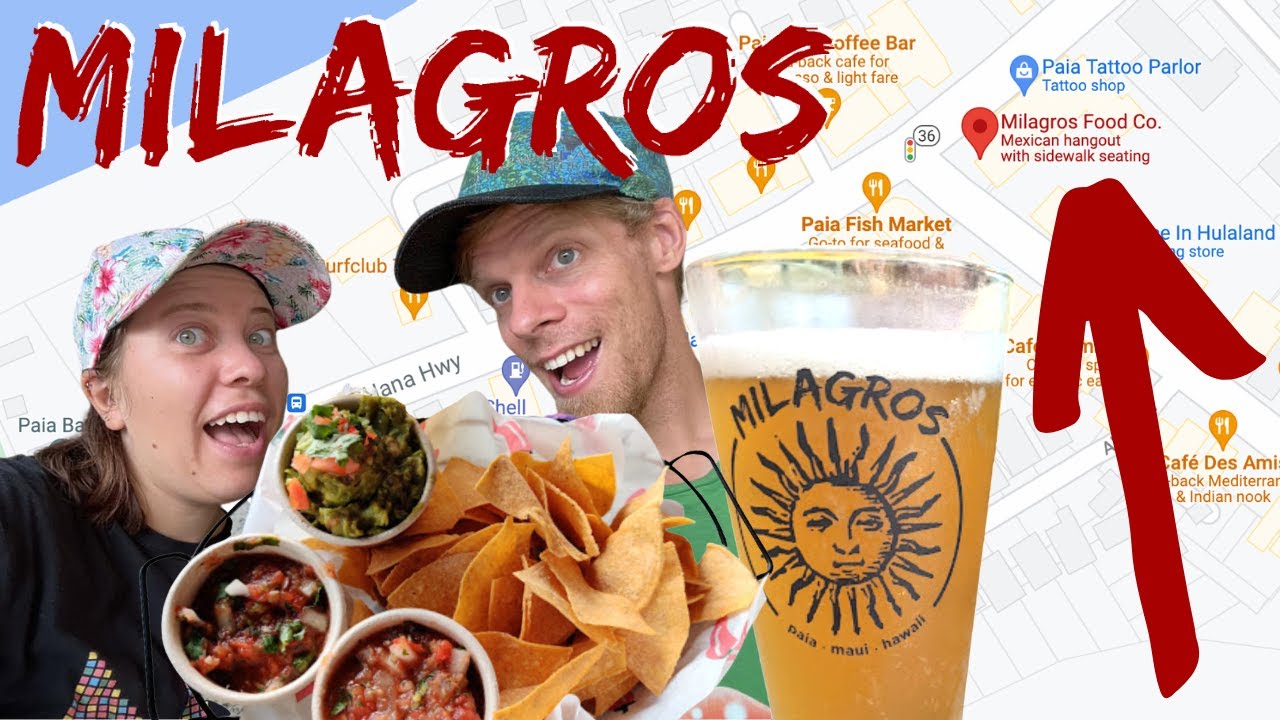 Best Restaurants in Paia, Maui's North Short Eating at Milagros Food