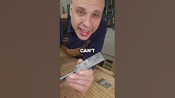 Do your chisel backs needs to be flat? #wood #tooltips #woodwork #woodworking