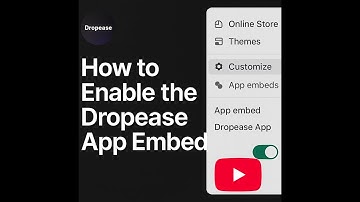How to Enable Dropease App Embed & Add Blocks in Shopify (Theme Editor Tutorial)