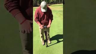 Moisture Meter Reading Pine Hills Golf Club
