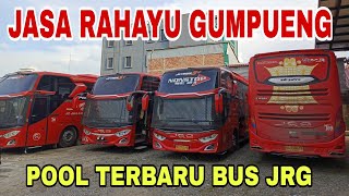 Seperti Ini Pool Terbaru Bus JASA RAHAYU GUMPUENG (JRG) Di Medan.