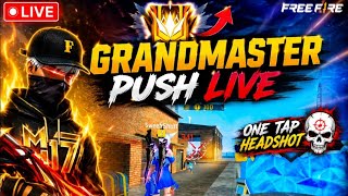 Freefire  rankedPUSH LIVE | 😈 1 TAP HEADSHOT MACHINE | ROAD TO TOP 1 👑🎯#shorts#shortfeed#freefire