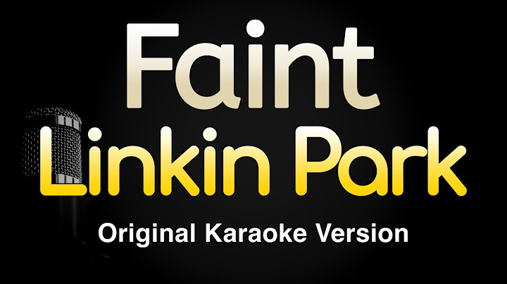 Faint Karaoke version - Karaoke performance video thumbnail