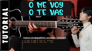 O Me Voy O Te Vas - Natanael Cano - Tutorial de Guitarra (3 REQUINTOS) | CHORDS