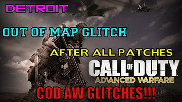 Amazing *NEW* Out Of Map Glitch On DETROIT After All Patches! (COD AW GLITCHES)