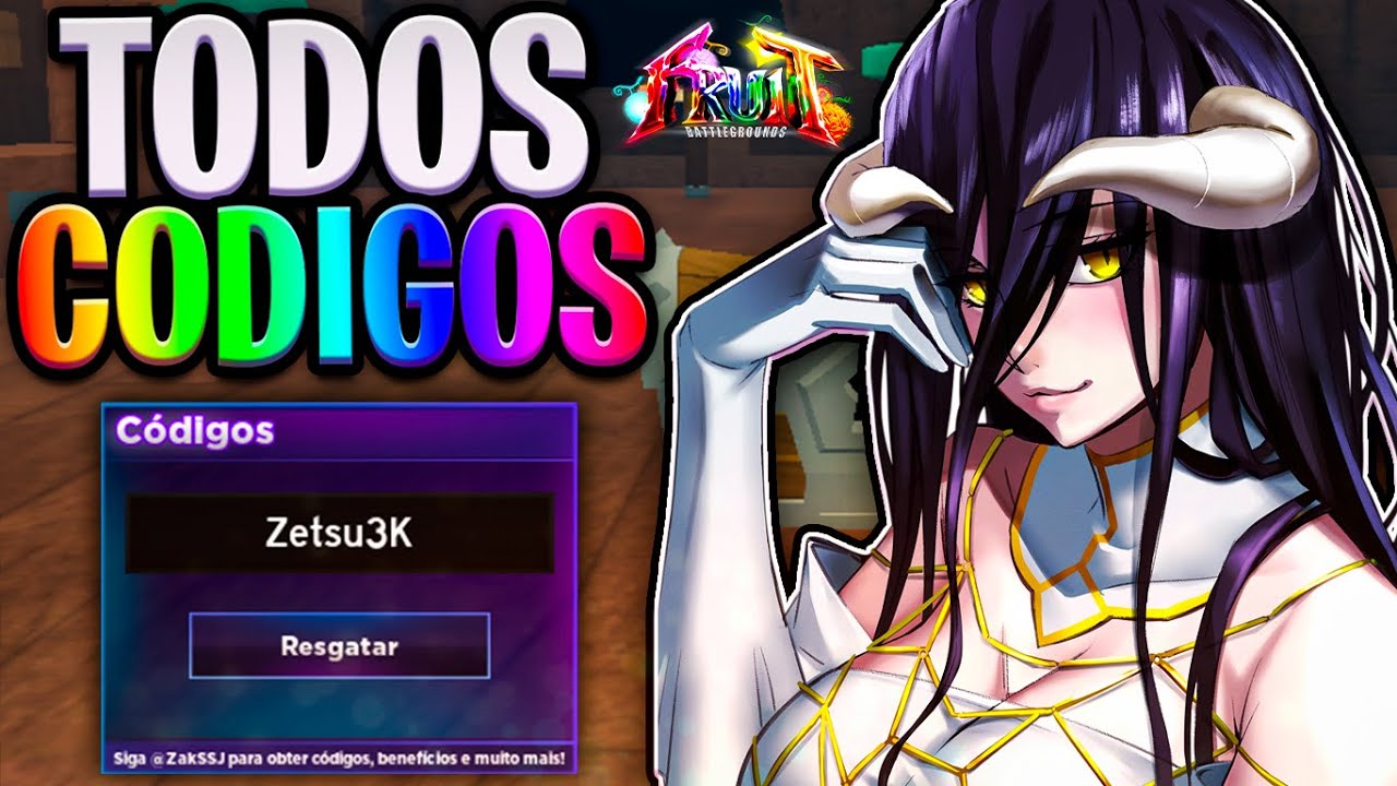 TODOS OS CÓDIGOS COM MUITAS GEMAS NO FRUIT BATTLEGROUNDS !! « Zetsu3K »