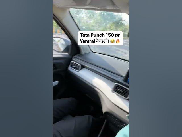 Tata punch at 150kmph #youtubeshorts #shortvideo #trending #punch #topspeed #viral #viralvideo