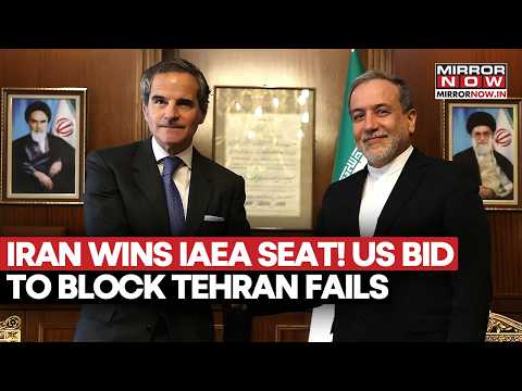 Iran Wins IAEA Seat! US Bid To Block Tehran Fails Despite Washington’s Opposition | Watch