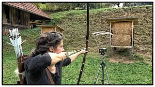 Bogensport Extrem | Speedtest mit den Langbögen - Bogenparcours-Schwarzwald | Extreme Archery