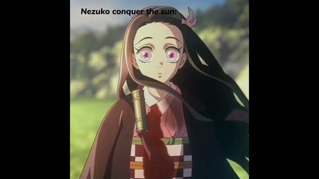 How Did Nezuko Conquer The Sun? 🤔 #shorts #nezuko #muzan 