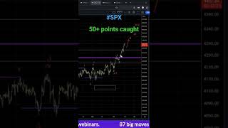 50+ points rally caught in #spx #elliottwave #livetrading