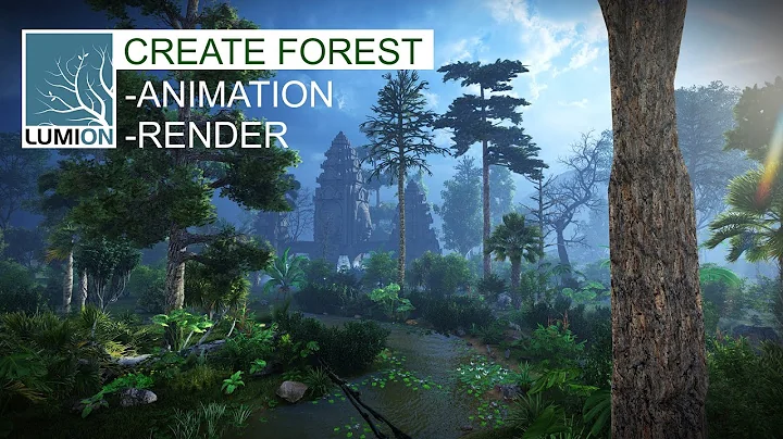 LUMION 10 REALISTIC RENDER I 3D FOREST | LUMION 10 TUTORIALS