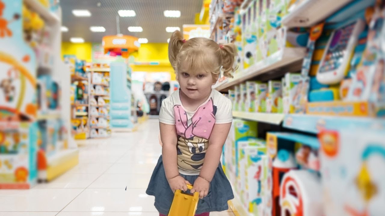 Big toy store visit! Opening lollipop surprise YouTube