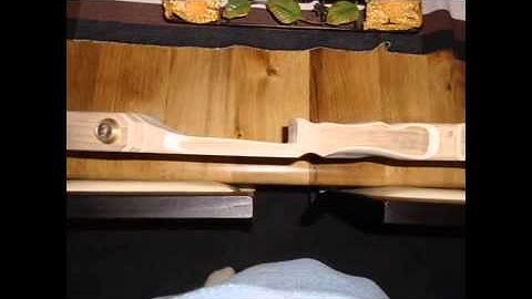 HOME MADE TAKEDOWN RECURVE BOW