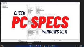 How to Check Hardware Specifications in Windows 11/10✅
