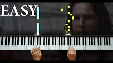 Learn to play in 1 minute - The Last of the Mohicans - Easy Piano