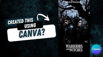 Canva Book Cover Tutorial | Design a Fantasy Book Cover (Quick and Easy)