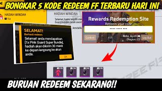 Kode Redeem Ff Terbaru Hari Ini 18 Juli 2025 Hadiah Pink Guard Super Bundle