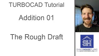 Famous TurboCAD Tutorial   Addition 01   Drawing existing home and adding master suite and utility room Wealth
