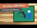 Make USB Drives Faster on iPad and iPhone