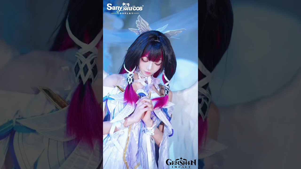 🌙💕Genshin Impact Cosplay Natlan Columbina Cosplay Costume Showcase🌙💕 #sanymucos