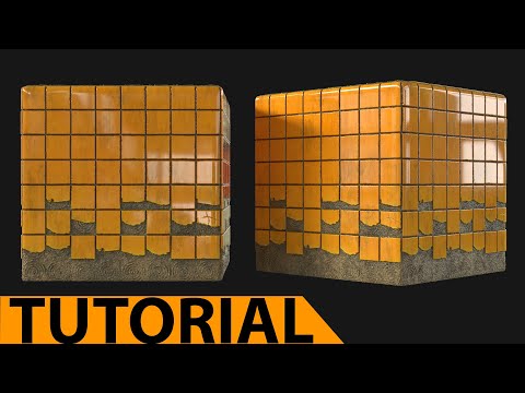 Broken Tiles - Substance 3D Designer