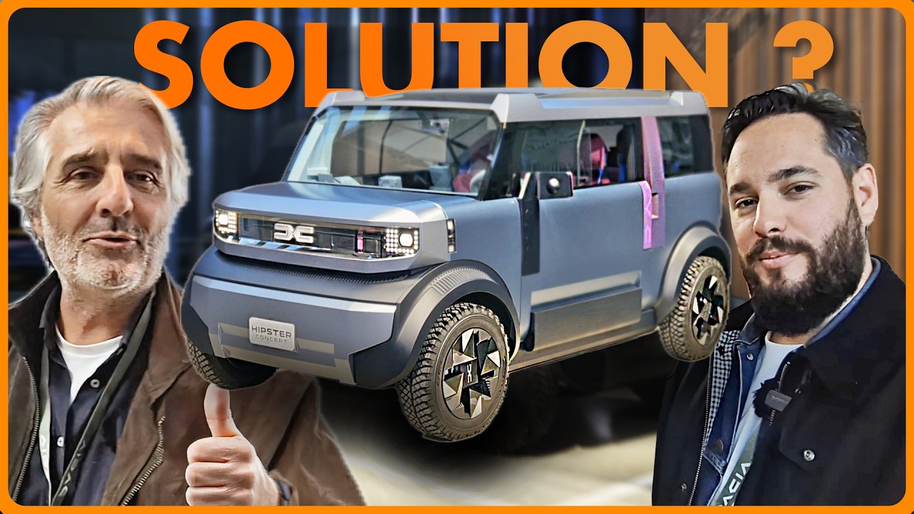 Découvrez DACIA HIPSTER : La vraie voiture du Quotidien pas chère ? !