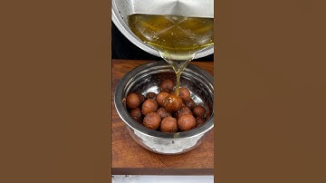 Viral Bread Gulab Jamun ASMR Cooking #shorts #food #cooking #asmr #crunchytreats #viralrecipe