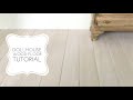 Dollhouse Wood Floor Tutorial