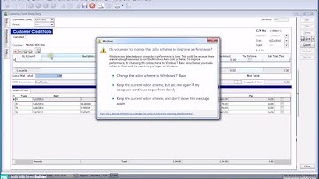 SQL CUSTOMER CREDIT NOTE