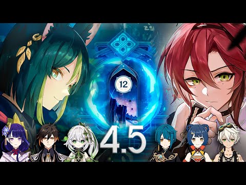 Видео: 4.5 Genshin impact | Тигнари C0 и Хэйдзо C6 | Витая Бездна 12 этаж