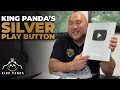 King Panda Youtube Silver Play Button Award!!!