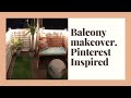 Pinterest Inspired Balcony Makeover