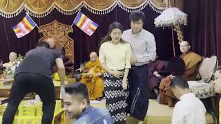 [한국 남자 미얀마 여자 국제커플 결혼생활] 미얀마 까테인 행사 ( in 대구)