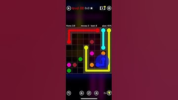 Flow Free - Manias - 8x8 Mania - Level 88