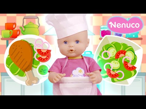 Restaurant de Nenuco 🍔🍝 Nous jouons à préparer à manger avec Nenuco L’heure du Goûter !