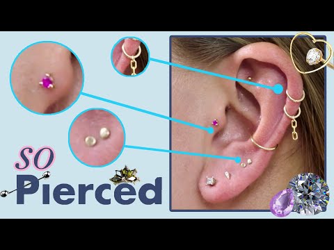 Professional Ear Stylist Curates 24 Piercings For A Honeymoon! | So Pierced | Cosmopolitan