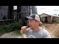 Finishing Haylage And Closing The Silo