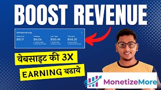Boost Your Google AdSense Earning Up to 3x Using MonetizeMore