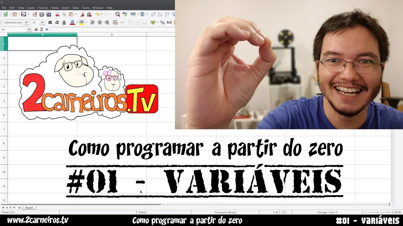 Como programar a partir do zero - #01 - Variáveis - YouTube